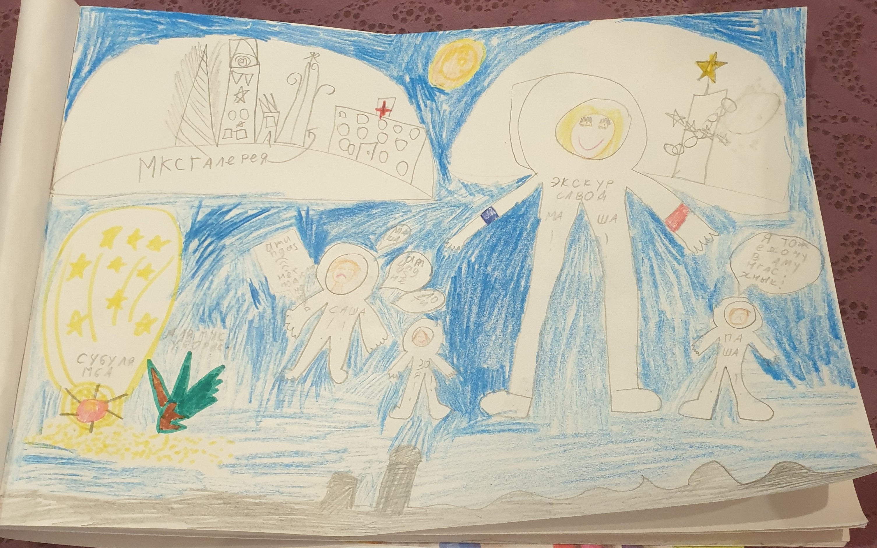 Рисунок участника Литвина Вика, 8 лет