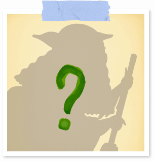 Баба Яга и зелёный знак вопроса