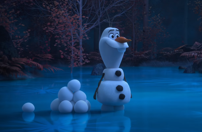 Disney выпустила мини-сериал со снеговиком Олафом из "Холодного сердца". Все серии нарисованы "из дома"