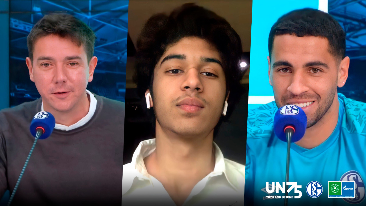 Футболисты ФК &laquo;Шальке 04&raquo; встретились с юными послами &laquo;Футбола для дружбы&raquo;  в честь Международного дня мира