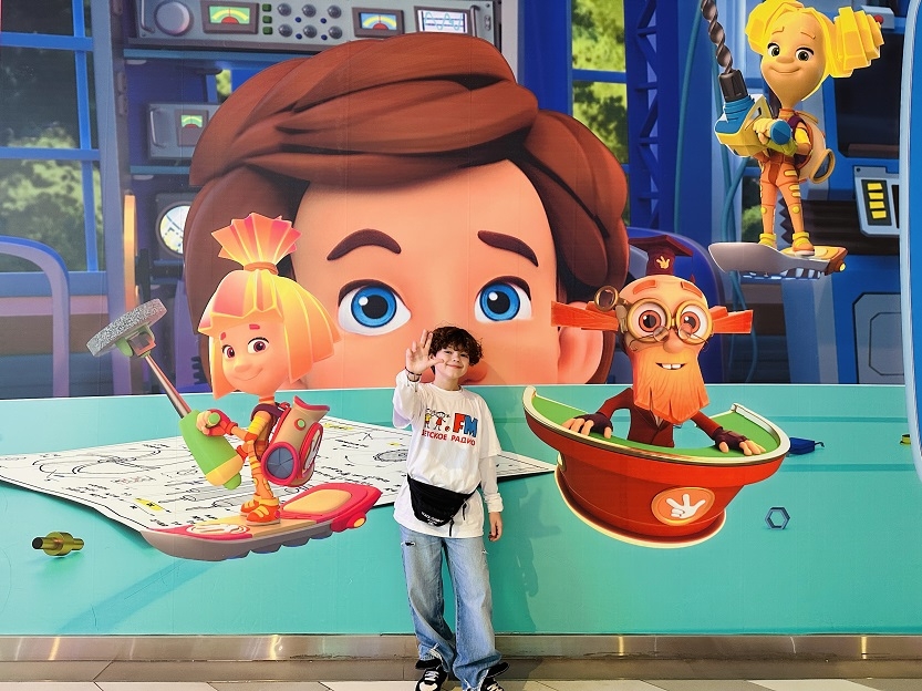 Илья Синцов на открытии первого в России &laquo;ФиксиПарка&raquo;